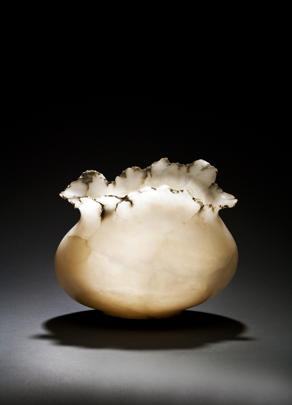 Fluted Vessel by Susan Zalkind, 2015